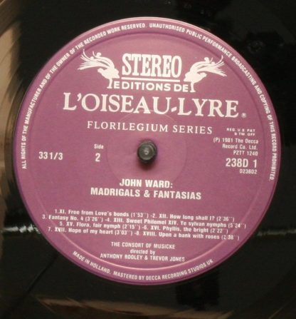 L'OISEAU D238D2 - The first set of English Madrigals - Image 6