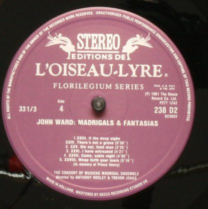 L'OISEAU D238D2 - The first set of English Madrigals - Image 8