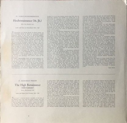 Archiv Produktion 2533 066 - Lieder Und Tänze Aus Deutschland 14 - Image 2