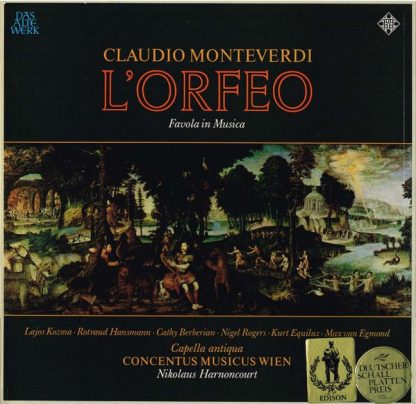 Telefunken SKH 21 - L'Orfeo. Favola In Musica