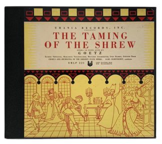 Urania Records (3) URLP 221 - The Taming Of The Shrew (Opera) -