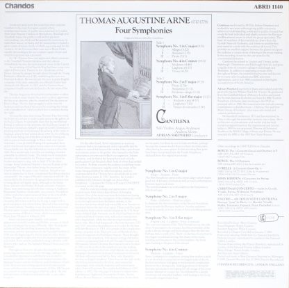 Chandos ABRD 1140 - Four Symphonies - Image 2