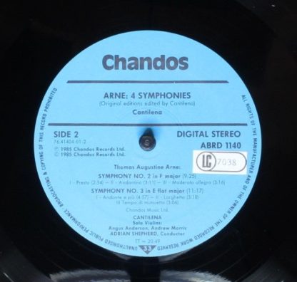 Chandos ABRD 1140 - Four Symphonies - Image 4