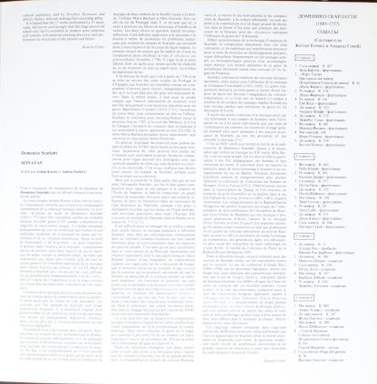 Hungaroton SLPX 12674-75 - Hommage A Scarlatti - Sonatas - Image 3