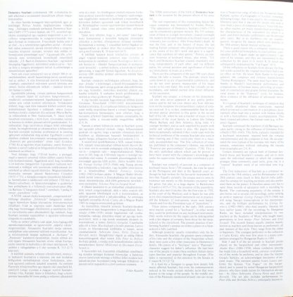 Hungaroton SLPX 12674-75 - Hommage A Scarlatti - Sonatas - Image 4