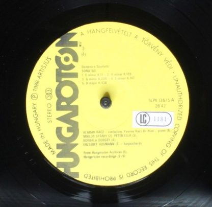 Hungaroton SLPX 12674-75 - Hommage A Scarlatti - Sonatas - Image 7