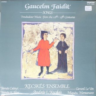 Hungaroton SLPD 12584 - Songs. Troubadour Music From The 12th-13