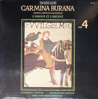 Harmonia Mundi HMU 338 - Carmina Burana, Volume 4,  / Version Or