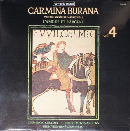 Harmonia Mundi HMU 338 - Carmina Burana, Volume 4,  / Version Or