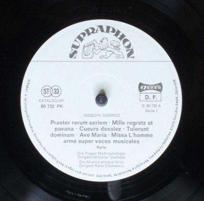Supraphon 80732 PK - Missa "L'Homme Armé - Image 3