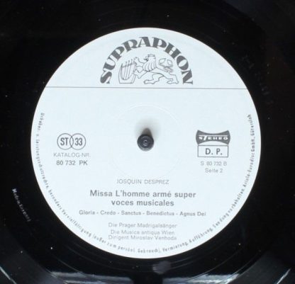 Supraphon 80732 PK - Missa "L'Homme Armé - Image 4