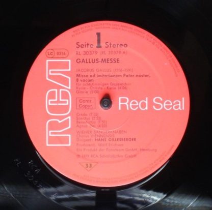 RCA Red Seal RL 30379 - Missa Ad Imitationem Pater Noster - Gall - Image 3