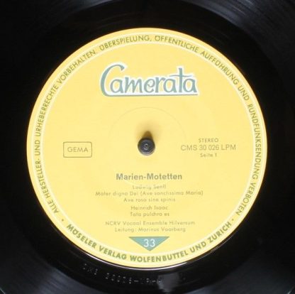 Camerata (2) CMS 30026 LPM - Marien-Motetten - Image 3