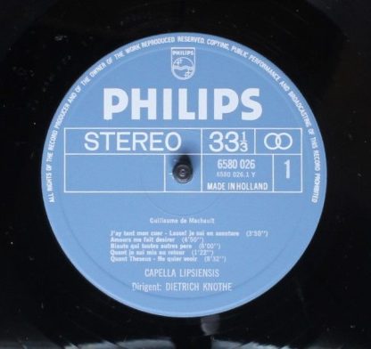 Philips 6580 026 - Balladen - Motetten - Rondeaus - Virelais - Image 3