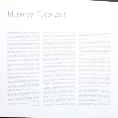 BASF/Harmonia Mundi 25 22065-6 - Musik Der Tudor-Zeit : Messen U - Image 4