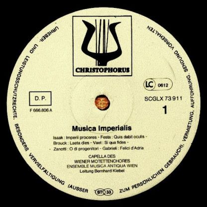 Christophorus SCGLX 73 911 - Musica Imperialis · Huldigungsmusik - Image 5