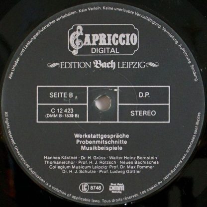 Capriccio C 12 423 - Werkstattgespräche Probenmitschnitte Musikb - Image 4