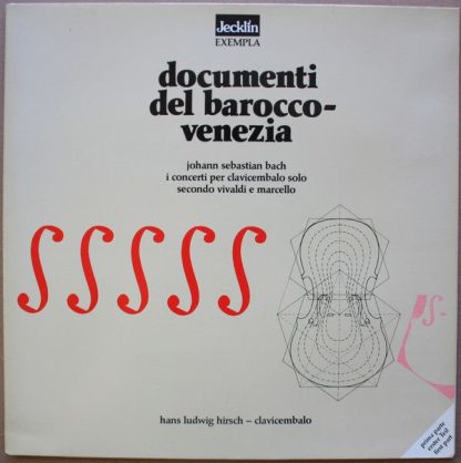 Jecklin Exempla 5005 - Documenti Del Barocco - Venezia: I Concer