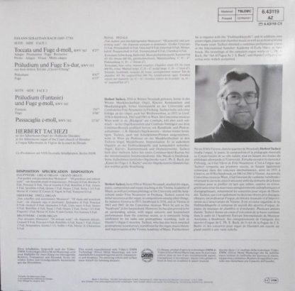 TELDEC 6.43119 AZ - Toccata & Fugue - Greatest Organ Works - Sil - Image 2