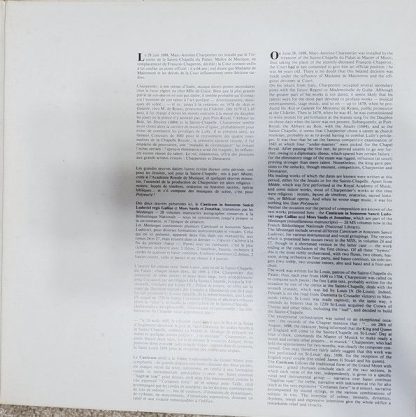 Erato STU 71466 - Mors Saulis & Jonathae (La Mort De Saul Et De - Image 3