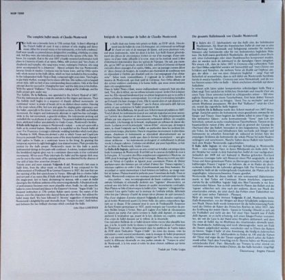 Erato NUM 75068 - Balli e Balletti (Orfeo / Tirsi e Clori / Il B - Image 2