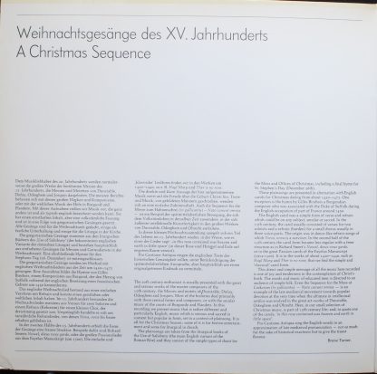 BASF/Harmonia Mundi 25 22487-2 - A Christmas Sequence - Weihnach - Image 4