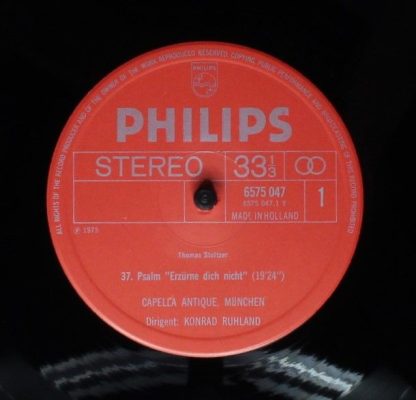 Philips 6775 017 - Die Vier Deutschen Psalme / The Four German P - Image 7