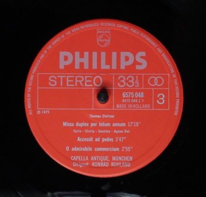 Philips 6775 017 - Die Vier Deutschen Psalme / The Four German P - Image 9
