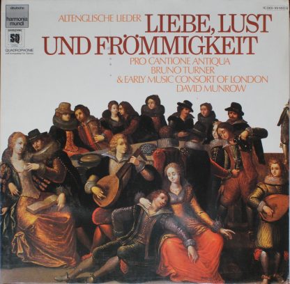 Deutsche Harmonia Mundi 1C 065-99 683 Q - Liebe, Lust und Frömmi
