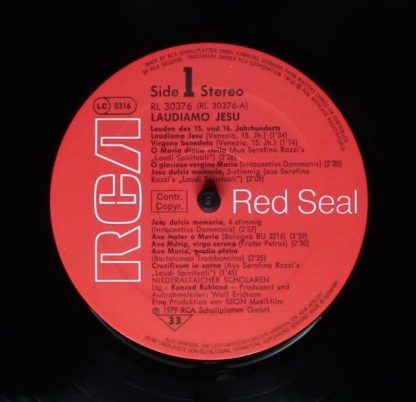 RCA Red Seal RL 30376 - Laudiamo Jesu - Image 5