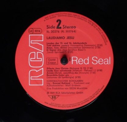 RCA Red Seal RL 30376 - Laudiamo Jesu - Image 6