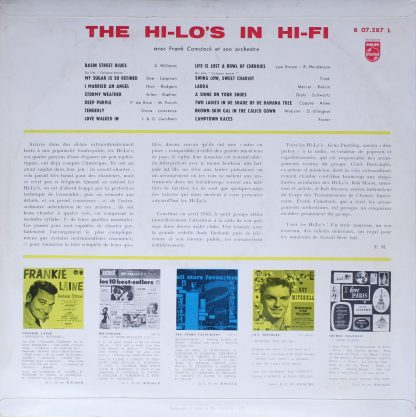 Philips B 07.287 L - The Hi-Lo's In Hi-Fi - Image 2