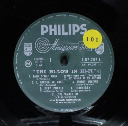 Philips B 07.287 L - The Hi-Lo's In Hi-Fi - Image 3