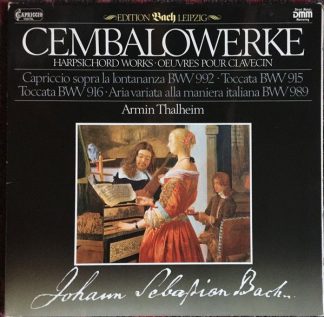 Capriccio C 27 068 - Cembalowerke = Harpsichord Works = Oeuvres