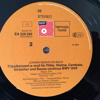 BASF EA 228 592 - Doppelkonzert D-Moll BWV 1060 · Tripelkonzert - Image 6