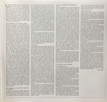 Archiv Produktion 2533 406 - Canzoni E Sonate 1597 ▪ 1615 - Image 4