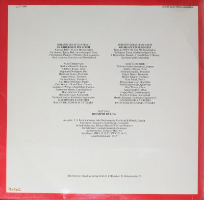 Claudius Verlag CLV 71907 - Die Bach Kantate - BWV 19  Es erhub - Image 2