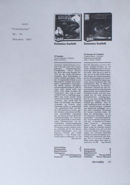 Deutsche Harmonia Mundi 1695971 - Sonaten Für Cembalo - Image 3