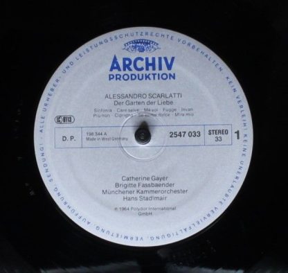 Archiv Produktion 2547 033 - Il Giardino Di Amore (Venere E Adon - Image 3