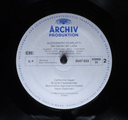 Archiv Produktion 2547 033 - Il Giardino Di Amore (Venere E Adon - Image 4