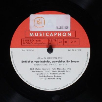Bärenreiter-Musicaphon BM 30 SL 1357 - Schäferkantate - Image 5