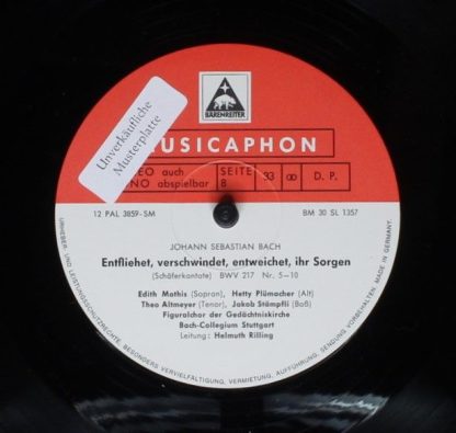 Bärenreiter-Musicaphon BM 30 SL 1357 - Schäferkantate - Image 6