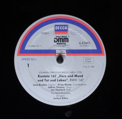 DECCA 6.43461 - Cantata BWV 147 "Herz Und Mund Und Tat Und Leben - Image 5
