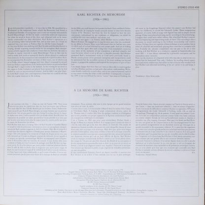 Archiv Produktion 2533 458 - Lieder Aus Schemellis Gesangbuch - Image 4