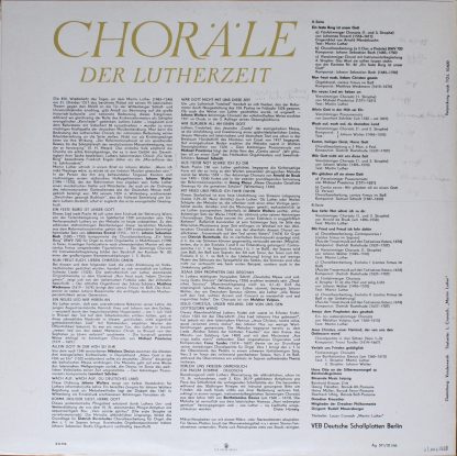 Eterna 8 20 665 - Choräle Der Lutherzeit - Image 2