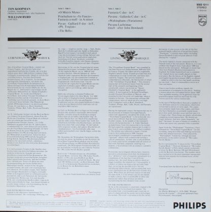 Philips 9502 121 - Virginal Music - Image 2