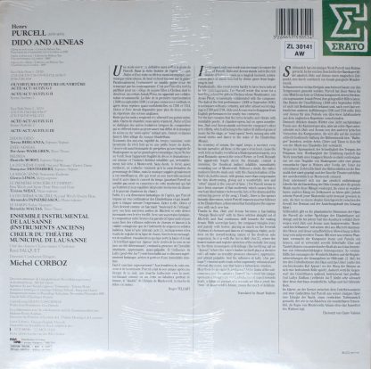 Erato NUM 75305 - Dido And Aeneas - Image 2