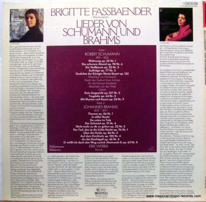 Die Stimme Seines Herrn 1C 065-30 248 - Lieder Von Schumann Und - Image 2