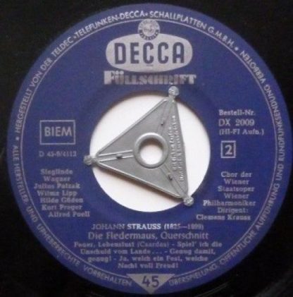 DECCA DX 2009 - Die Fledermaus - Image 4