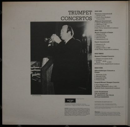 Argo Studios ZK 72-73 - Trumpet Concertos - Image 3